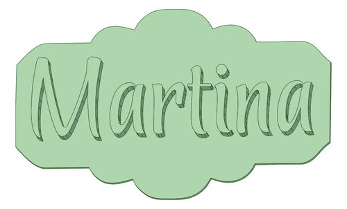 Nombre Martina 1 Cortante Para Galletas 0