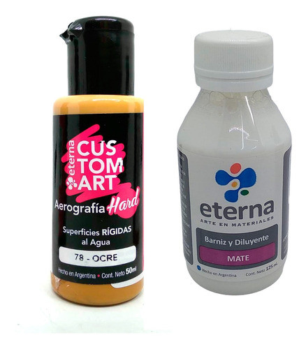 Eterna Custom Art Hard X3 Y Barniz Mate 125ml 0
