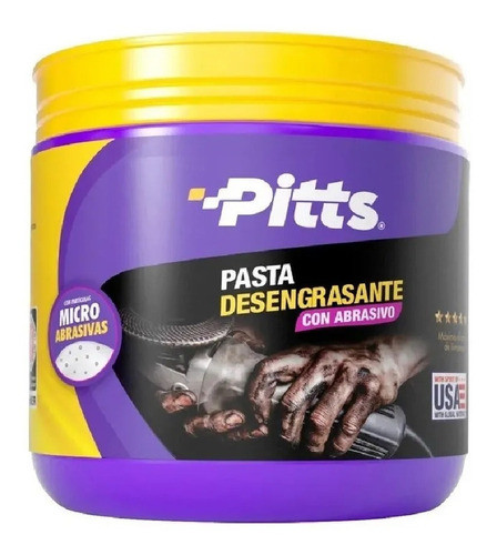 Desegrasante En Pasta Pitts Hogar Industria Taller 450ml 0