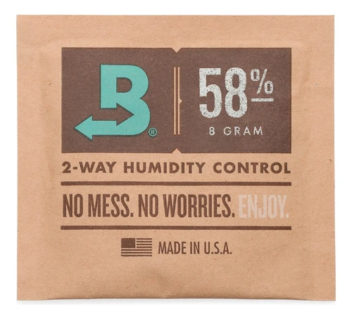 Sobre Boveda B-58% 8gr Regulador Control De Humerdad 0