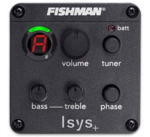 Preamplificador Mic Fishman Isys + 301 0