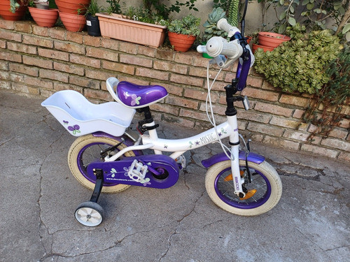 Bicicleta Violeta Rodado 12 0