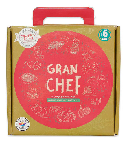 Juego Mesa Niños Gran Chef Didáctico Habilidades Matemáticas 0