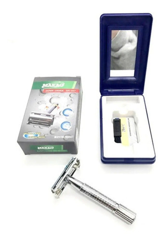 Maquina De Afeitar Con Agarre De Metal Kaosimport En Once 0