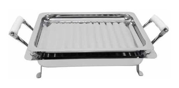 Brasero 26x32cm Golden Art Acero Inoxidable (7040) 0