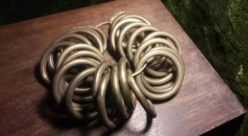 Antiguas Argollas De Bronce 0