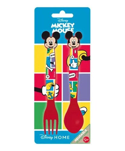 Set 2 Cubiertos Infantiles - Mickey - Disney 0