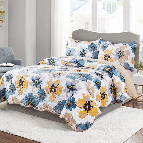 Honeilife Quilt Set Queen Size - 3 Piezas De Edredones De Mi 0