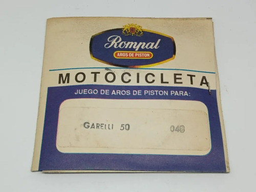 Allsales Aros 040 Marca Rompal Garelli 50 0