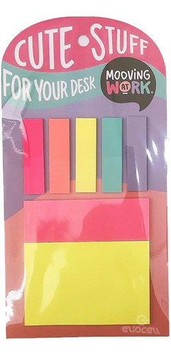 Banderitas Señaladoras + Notas Adhesivas Mooving 0