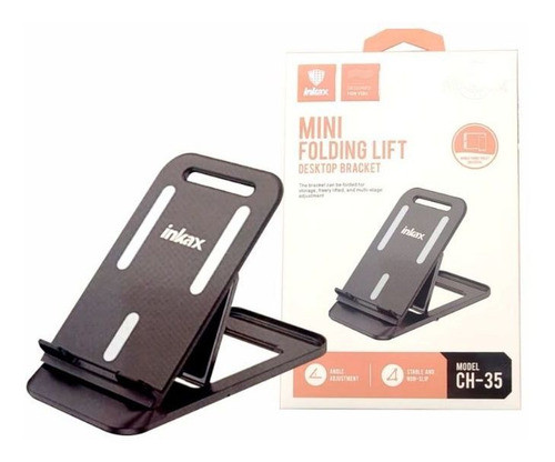 Soporte Para Celular/tablet Inkax Negro - Modelo Ch-35 0