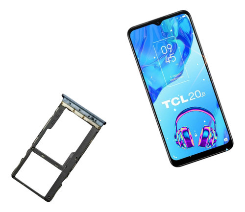 Bandeja Porta Sim Compatible Con Tcl 20b 0