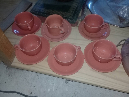 Tazas De Té Ceramica Olmos ( Uruguay) ( 6) 0