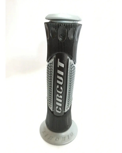 Puños Moto Circuit Interlagos Bicomp Negro Y Gris 0