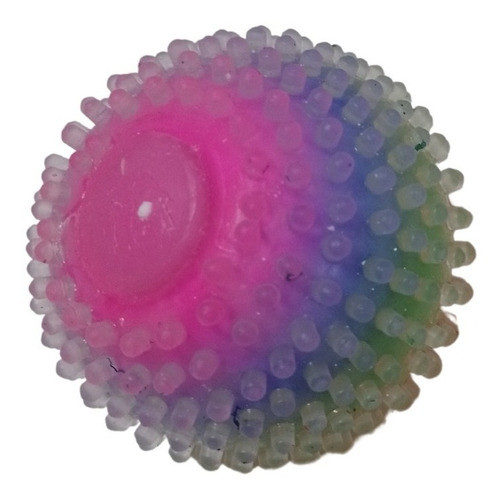 Pelota Squishy Ball Rainbow Arcoiris Juego Sensorial Ansieda 0