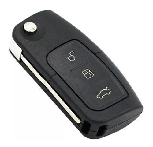 Carcasa Navaja Llave Ford Focus Mapa 3 Botones Linea Nueva 0