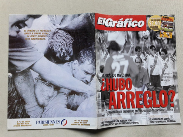 Revista El Gráfico Nº 4083 Enero 1998 - Lamina Polo - River 0 Revista El Gráfico Nº 4083 Enero 1998 - Lamina Polo - River 0