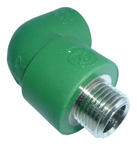 Codo Inserto Macho 20 Mm X 1/2 Termofusión Aprobado Unit 0