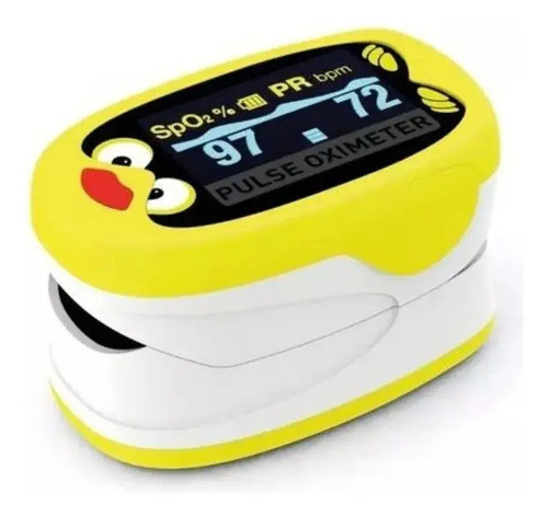 Oximetro De Pulso Pediatrico K1 Silfab + Termometro Digital 0