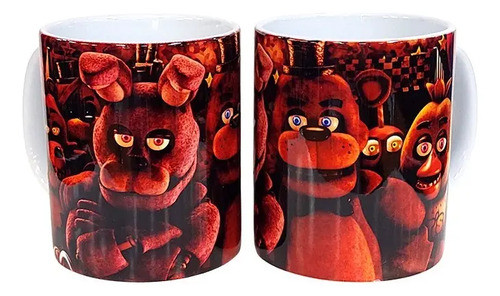 Taza Ceramica Five Nights At Freddy's 0