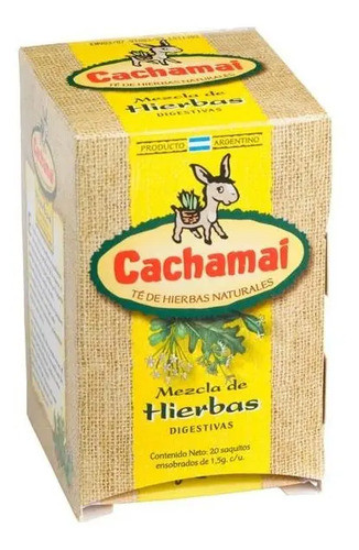 Pack X 24 Unid. Te  Amarillo 20 Un Cachamai Te Saborizado 0