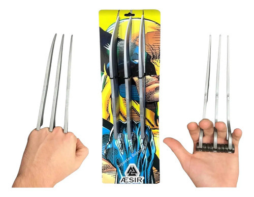 Garras De Wolverine. Plástico Rígido. Muñeco Wolverine 0