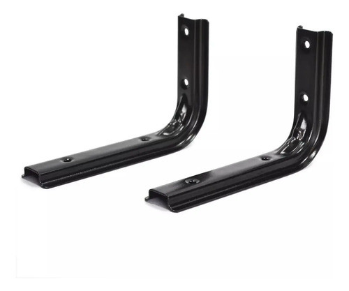 Soporte Estante Mensula Bracket Sc 150x200 Mm Negro X Par 0