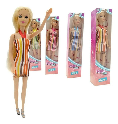 Muñeca Kiara 28 Cm Original Poppi Doll 0