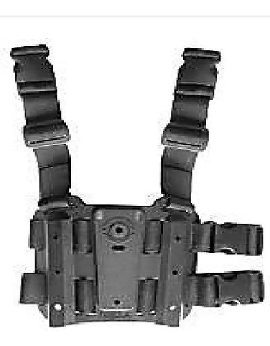 Funda Pistolera Y Muslera Rescue De Polímero. Kit Completo . 0