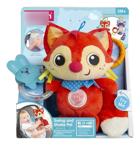 Colgante Zorro Con Sonido Winfun 0