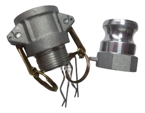 Acople Rapido Camlock 1 Pulgada Aluminio X Par! Tipo B + A 0