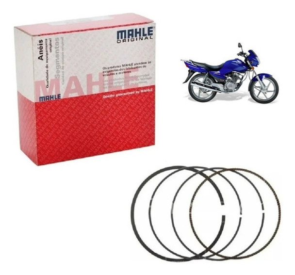 Kit Aros Para Honda Cg Turuna Xl Storm 125 Mahle Original 0