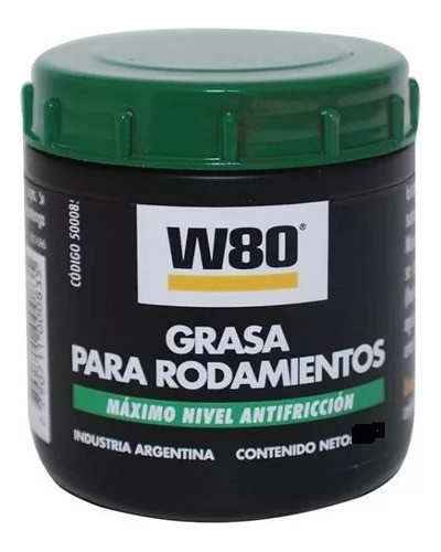 Grasa Para Rodamientos Rulemanes 250gr  W80 0