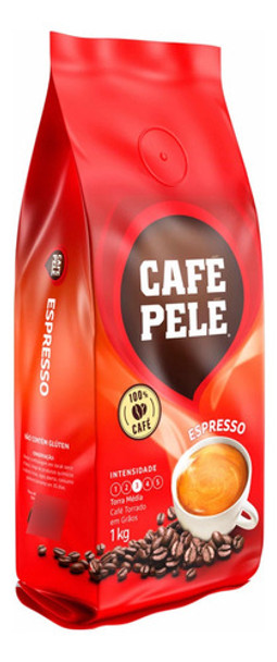 Oferta! Cafe Pele Espresso En Granos 1kg Sin Tacc Imp Brasil 0