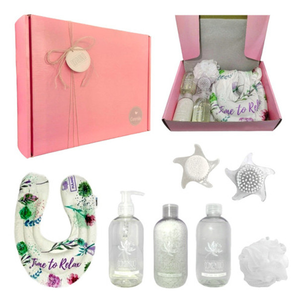 Kit Caja Regalo Mujer Spa Jazmín Relax Set N22 Disfrutalo 0