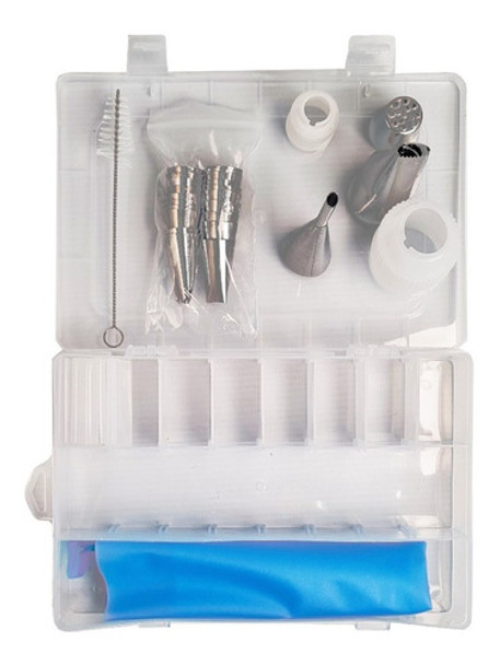 Juego Set X 32 Piezas Manga Con Picos Acero Reposteros 0