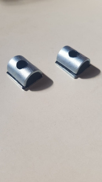 Par X2 Grampa Terminal Cable Embrague Fiat Duna Uno Metal 0