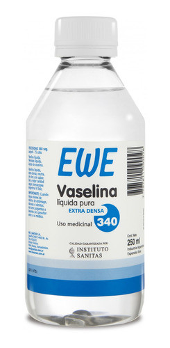 Ewe Vaselina Líquida Pura Extra Densa 340 250ml 0