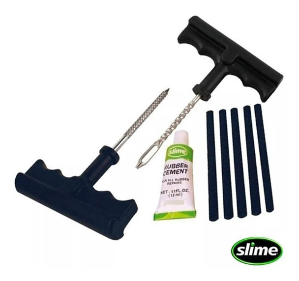 Slime Kit Reparador De Cubiertas 8 Piezas Atv Antrax Motos 0