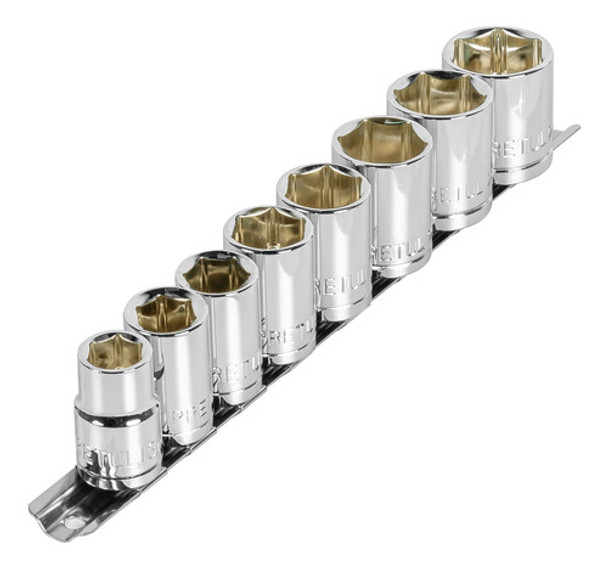 Juego De Bocallaves Dados Cuadrado X 8pcs 1/2  Pretul 21176 0