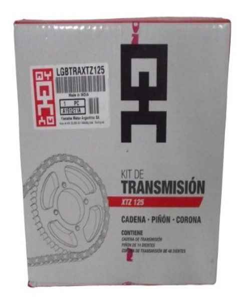 Kit Transimision Original Yamaha Xtz 125 0