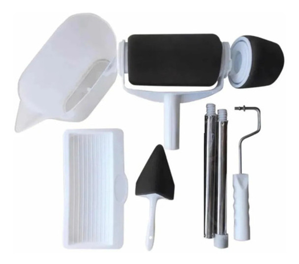 Rodillo Microfibra Recargable Kit Equipo Maquina De Pintar 0