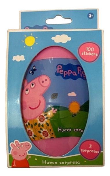 Huevo Sorpresa Grande Peppa Pig Con Licencia Original 0