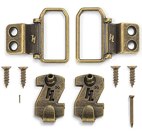 Hangz 2hole Para Soporte Plano Dring Gancho Para Colgar Kit 0