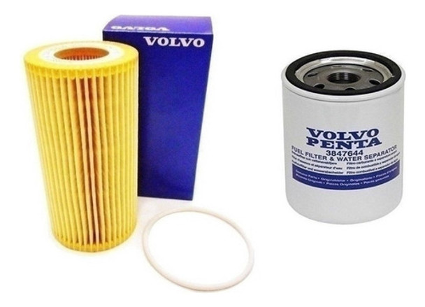 Kit De Filtros Para Motor Volvo Marino V6-240 0