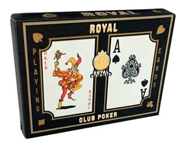 Cartas Naipes Póker Royal 2 Mazos - Del Tomate 0