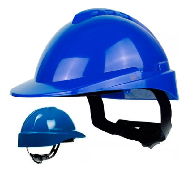 Casco De Seguridad  Azul Libus Milenium Class Con Arnes 0 Casco De Seguridad  Azul Libus Milenium Class Con Arnes 0