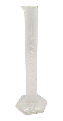 Probeta Graduada Plastica 10ml 0