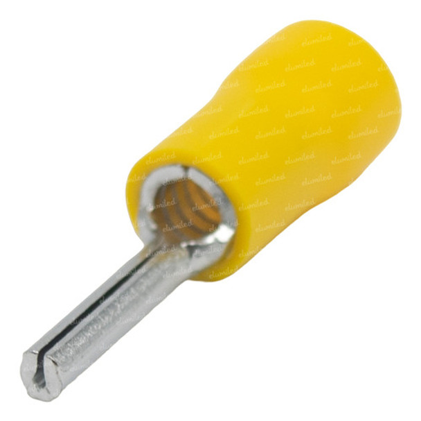 40 Terminales Preaislados Pin Amarillo C1 2.6-6.5mm2 0 40 Terminales Preaislados Pin Amarillo C1 2.6-6.5mm2 0