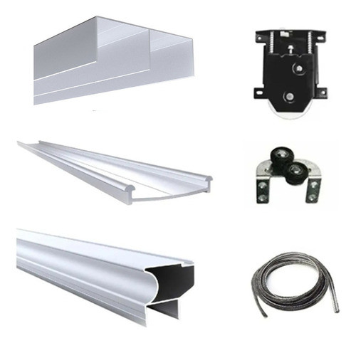 Kit Frente De Placard Häfele 2 Metros, 2 Hojas Home Market 0